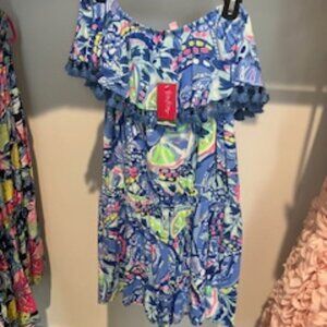 NWT Lilly Pulitzer off the shoulder romper